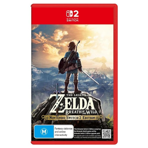 The Legend of Zelda Breath of the Wild Nintendo Switch 2 Edition