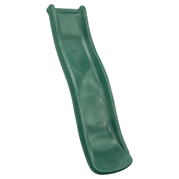 Kids Tweeb 1.8m Green Wave Slide with Water Attachment