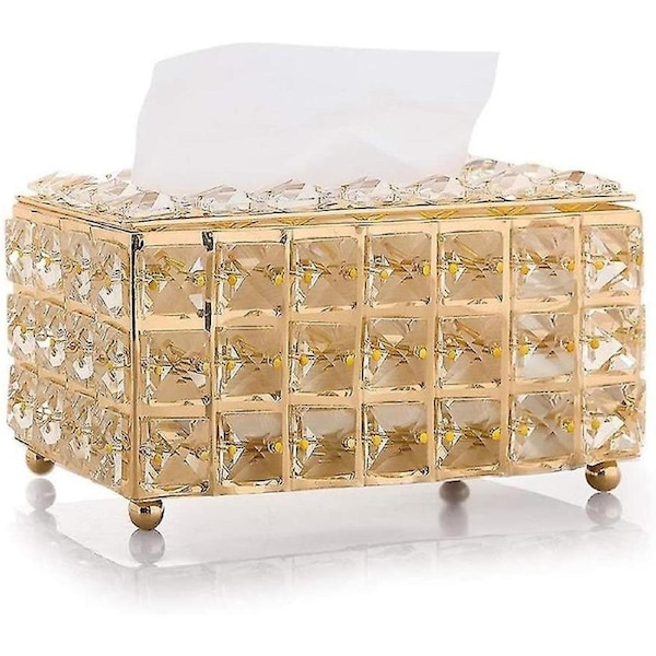 Facial Tissue Box Wet Tissue Box Rhinestone Tissue Box For Home Hotel Car