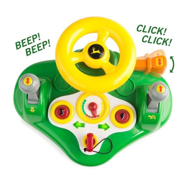 John Deere Busy Driver Toy Dashboard (12mth+)