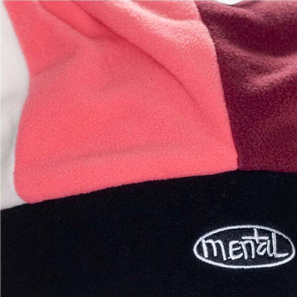 Joker Funky Fleece Fun Winter Sports Hat - Adults-Mauve/Hot Pink/Vanilla