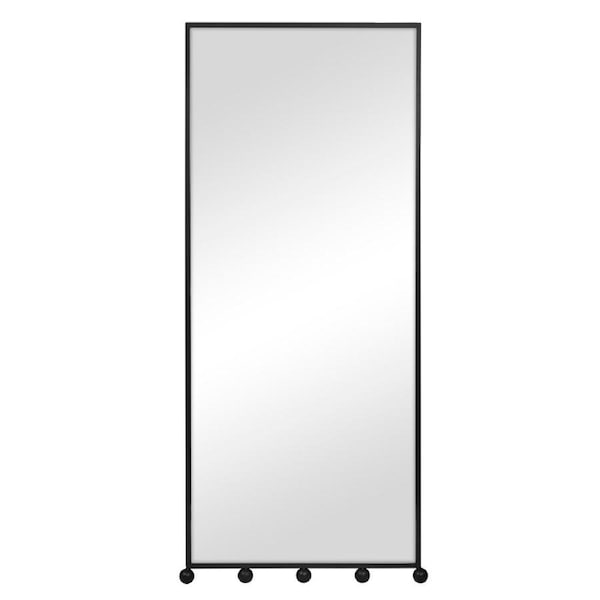 Cooper & Co. Orbit Sphere 180cm Floor Length Mirror Black