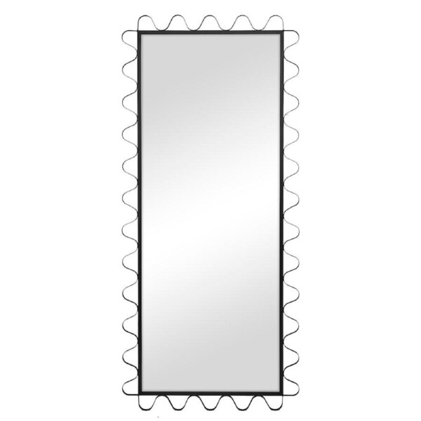 Cooper & Co. Aria Wavey 180cm Floor Length Mirror Black
