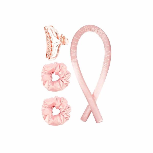 Headband Silk Curler Sets Lazy Heatless Curling Rod Hair Roller Curling Ribbon