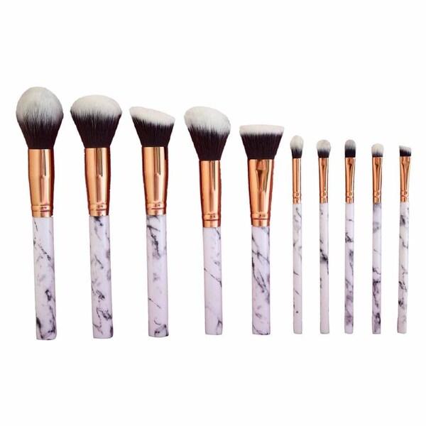 10pcs Professional Makeup Brush Set Foundation Blusher Cosmetic Make Up Brushes
