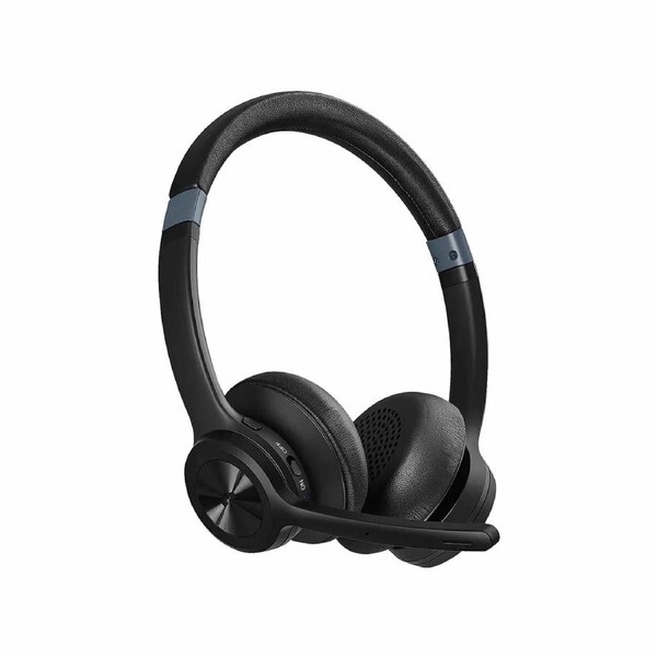 Bluetooth 5.3 Headset with Microphone Wireless Headphones Noise Cancelling