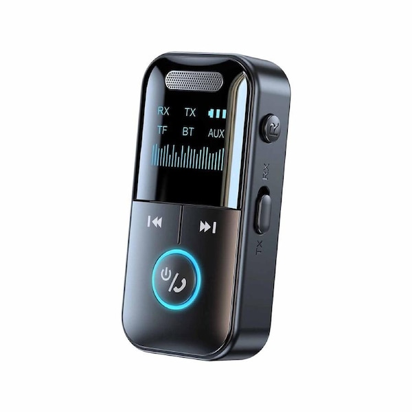 4 in 1 Bluetooth 5.4 HiFi Audio Adapter Wireless Receiver Transmitter MP3 Player