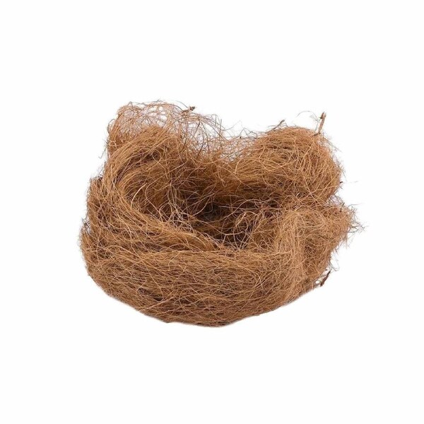300g Coconut Bird Nest Woven Straw Nest Natural Breeding House Cage