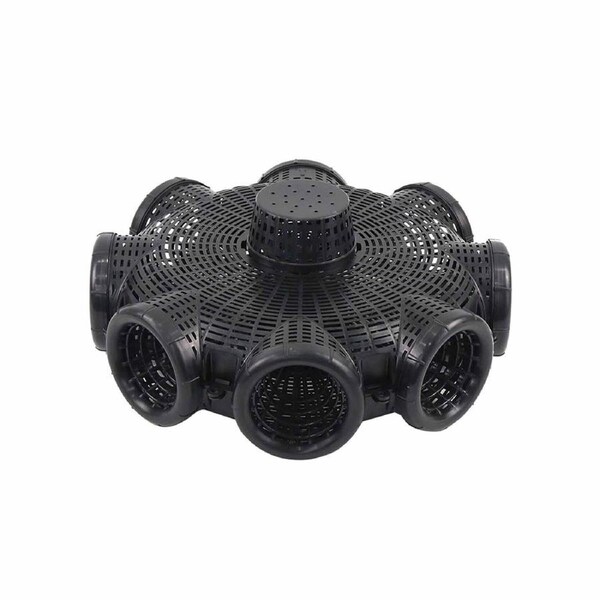 Eight Hole Eel Cage Ground Fish Trap Lobster Fishing Net Foldable Crab Catcher