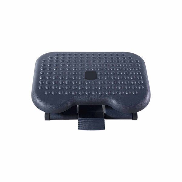 Desk Foot Rest Stool Office Under Desk Angle Adjustable Footrest Massage Black