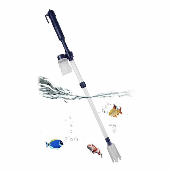 Electric Fish Tank Cleaner Water Changer Siphon Vacuum Aquarium Gravel Clean Kit