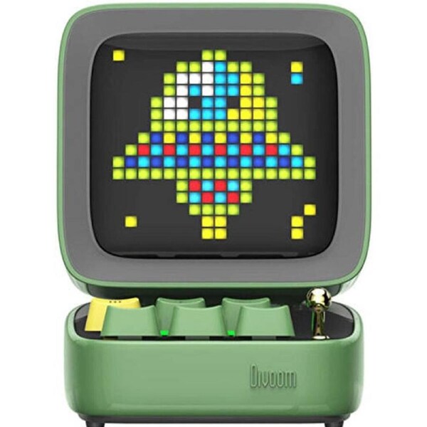 Divoom Ditoo-Pro Retro Pixel Art Bluetooth Speaker-Green