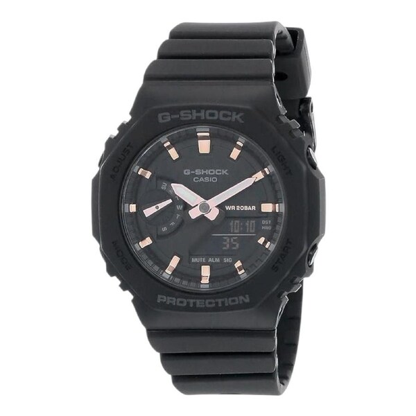 Casio G-Shock GMA-S2100-1ADR Unisex Black Analogue Digital Slim Watch Carbon Core