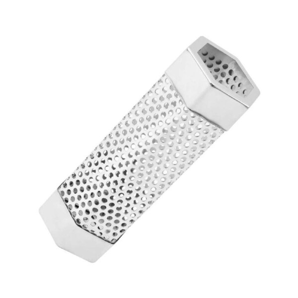 Smoking Box Long Lasting Hexagon BBQ Smoker Tube Stainless Steel Grill 6 inch