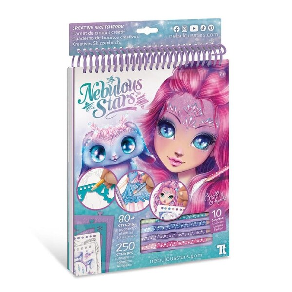 Nebulous Stars Creative Sketchbook Cristalia Kids/Childrens Craft Toy 7y+