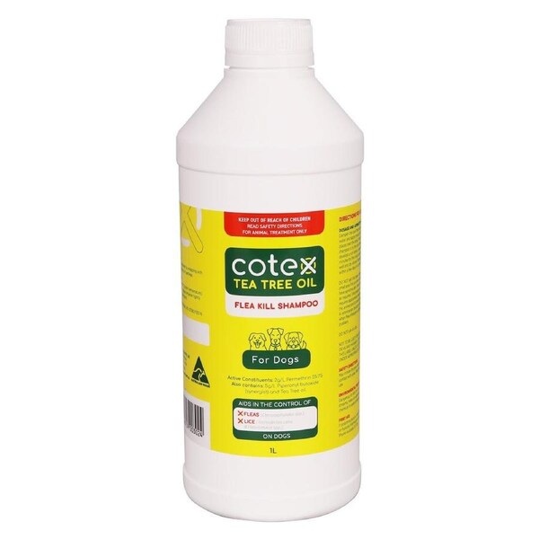 Cotex Tea Tree Oil Flea Kill Shampoo 1L