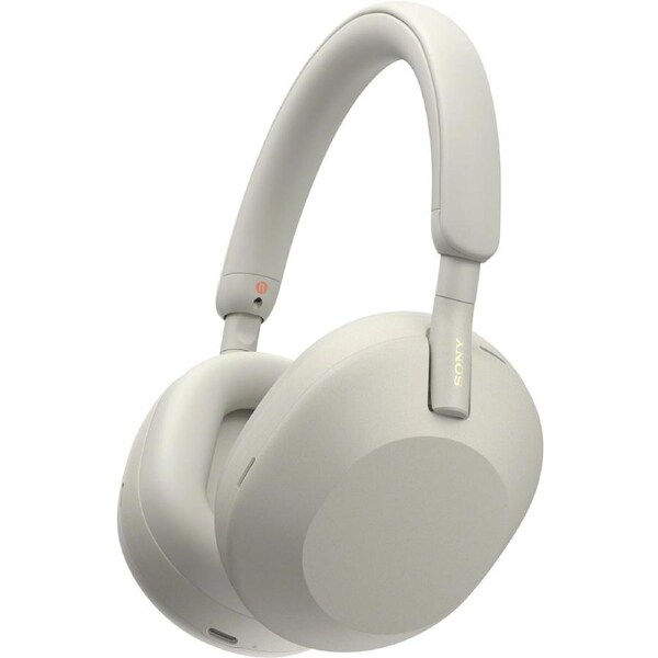 Sony WH-1000XM5 Noise Cancelling Wireless Headphones - Silver