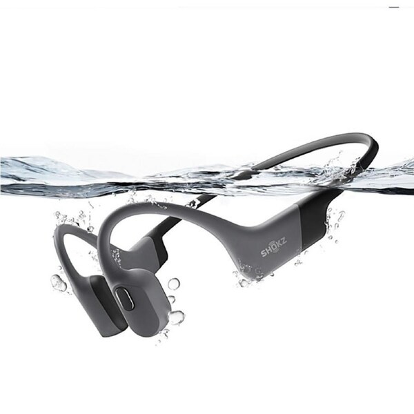 Shokz OpenSwim Wireless Bluetooth Headphones Pro Grey