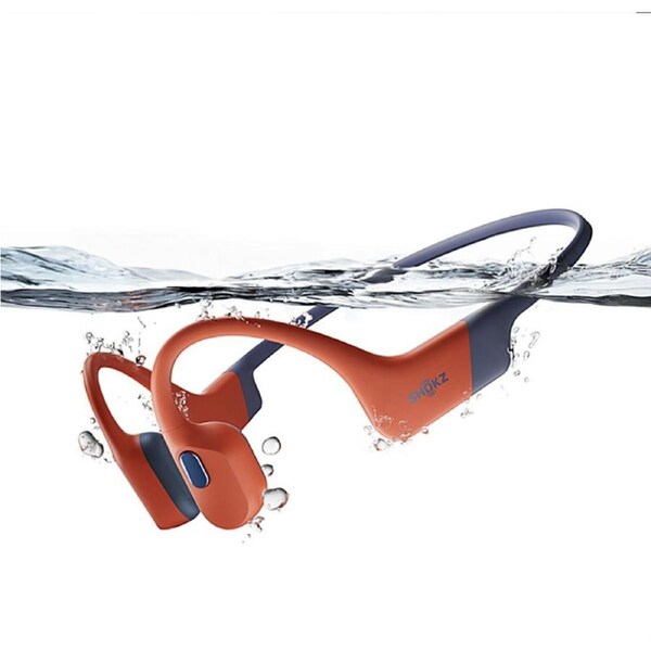 Shokz OpenSwim Wireless Bluetooth Headphones Pro Red