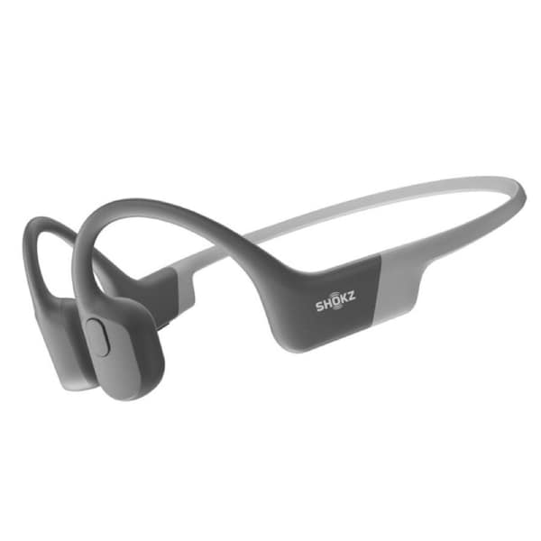 Shokz OpenRun Wireless Bluetooth Headphones Grey