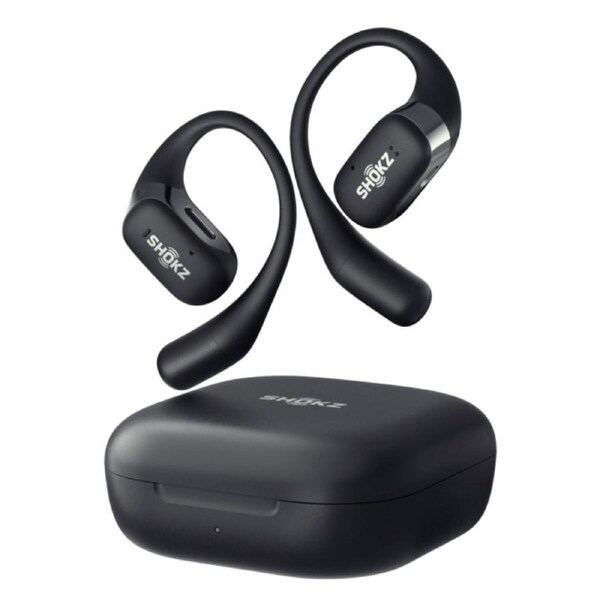 Shokz OpenFit True Wireless Bluetooth Headphones Black