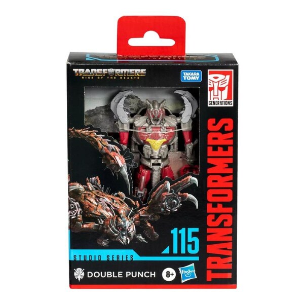 Transformers Studio Series Deluxe Class Transformers: Rise of the Beasts 115 Double Punch Action Figure