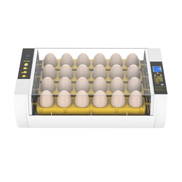 Advwin Automatic 24 Eggs Incubator Eggs Hatcher Auto Egg Turning