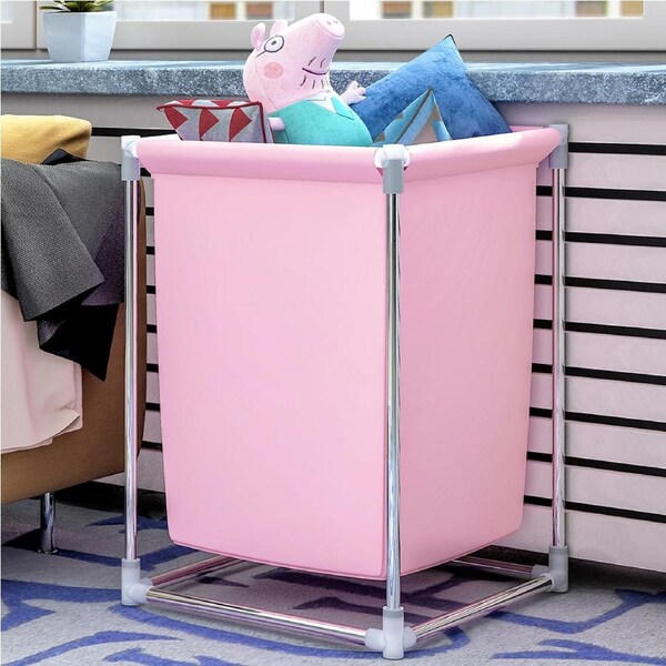 Laundry Hamper Clothes Storage Basket for Sorting Space-Saving & Durable Design