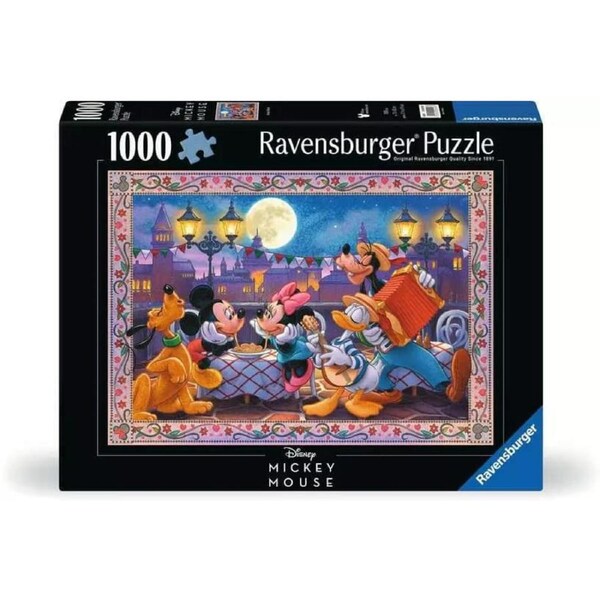 Ravensburger - Disney Mickey Mouse Mosaic Mickey Jigsaw Puzzle 1000pc