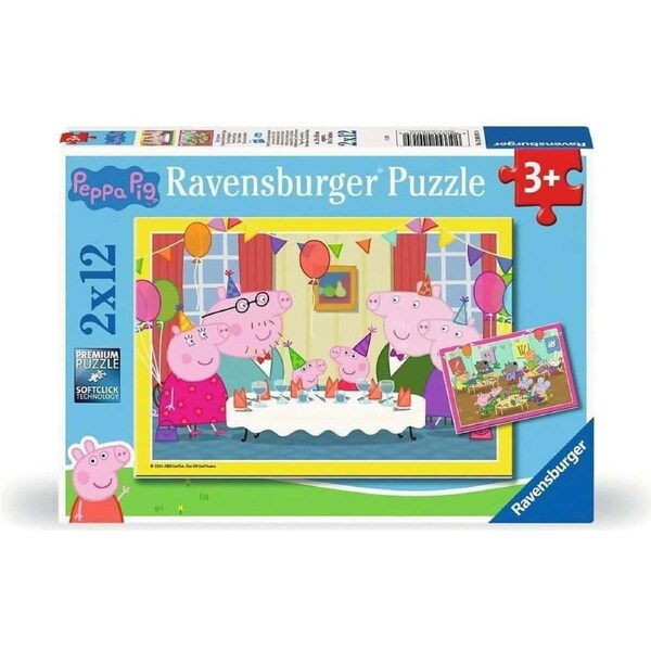 Ravensburger - Peppa Pig Jigsaw Puzzle 2 X 12pc