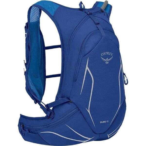 Osprey Duro 15 Mens Running Hydration Vest with Hydraulics Reservoir Blue Sky S/M