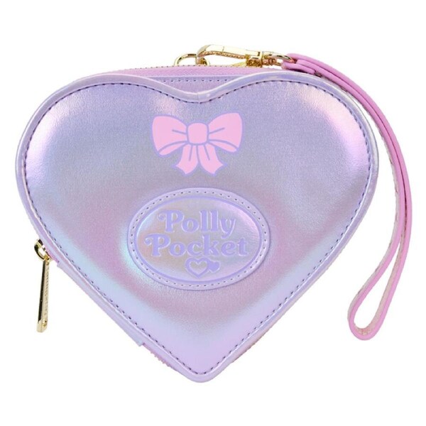 Polly Pocket Zip Three Slots Around Wrist Wallet Coin Purse 6in