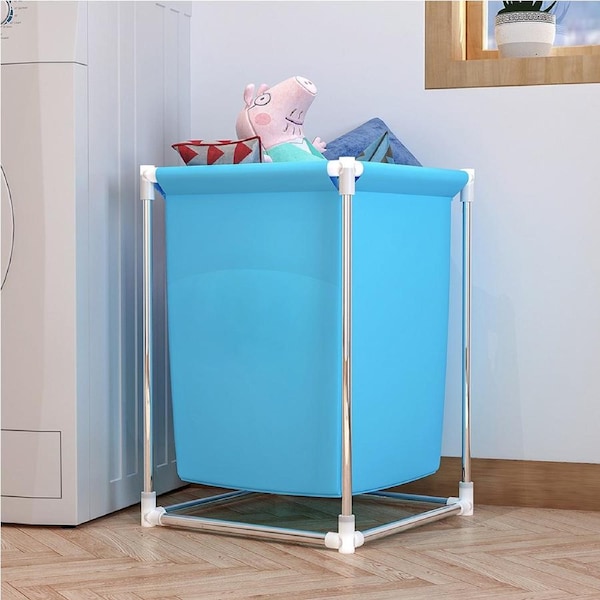 Laundry Hamper Clothes Storage Basket for Sorting Space-Saving & Durable Design