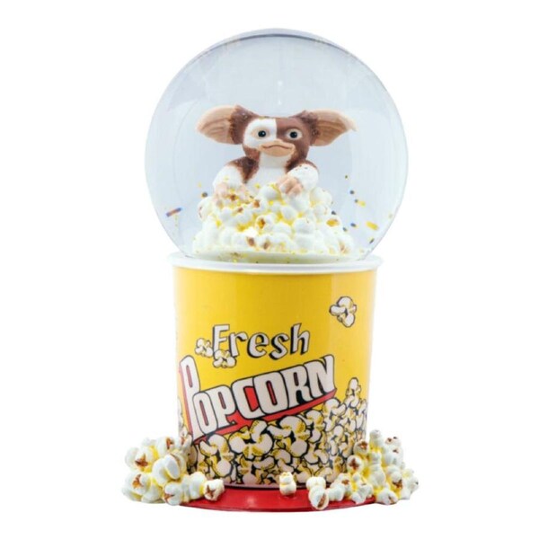 Gremlins Gizmo in Popcorn Snow Blobe Display Decor 17cm