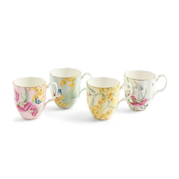 Royal Albert Miranda Kerr Australiana 4 Piece Mug Set 400ml