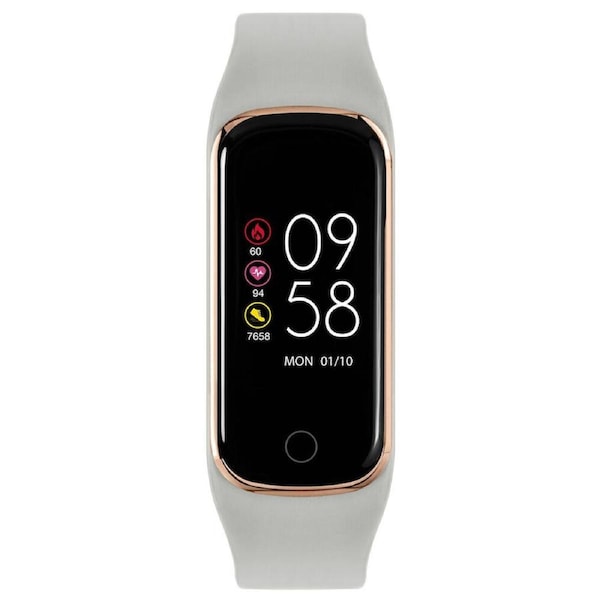 Reflex Active Series 08 Slimline Sports Fit Smart Watch Band- Gold & Grey