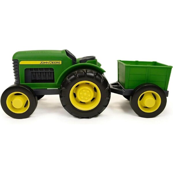 Green Toys - John Deere Tractor & Board Book