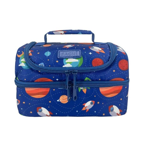 Sachi Insulated Double Decker Lunch Bag - Outer Space