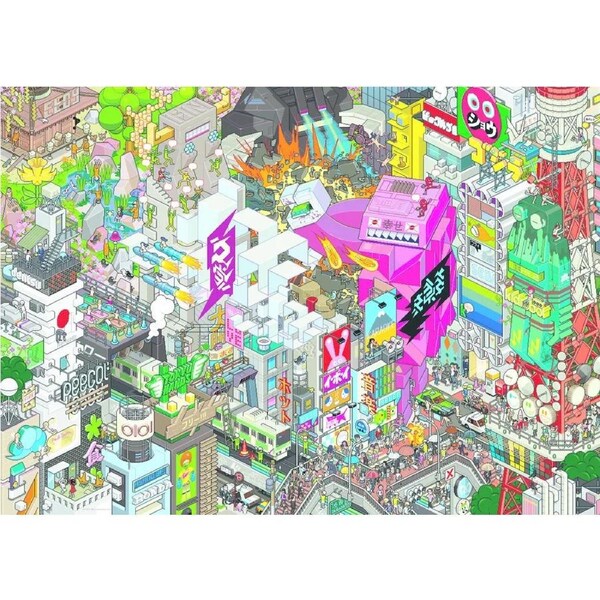 Heye - eBoy, Tokyo Quest Puzzle 1000pc