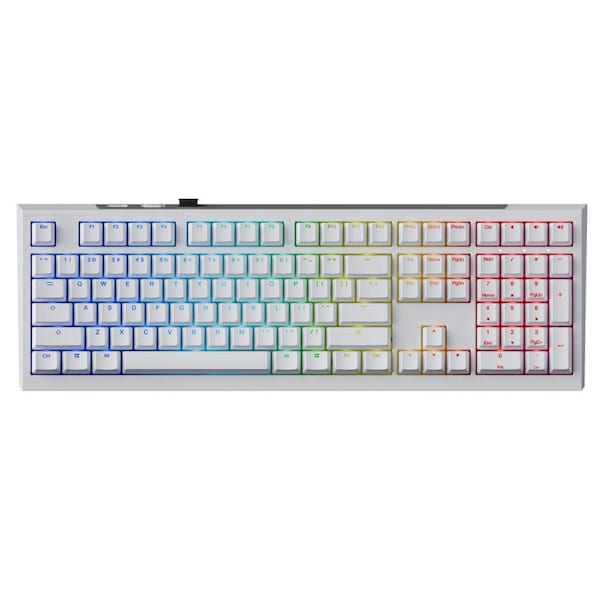 Ducky One X Wireless Analog Inductive Keyboard White