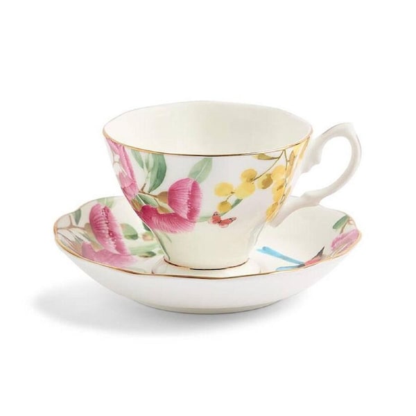 Royal Albert Miranda Kerr Australiana Teacup & Saucer Set