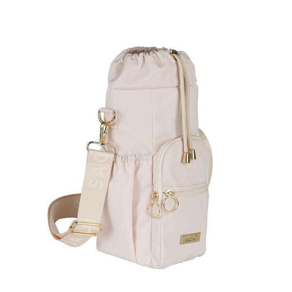 Sachi Crossbody Insulated Bottle Bag - Alabaster - Large