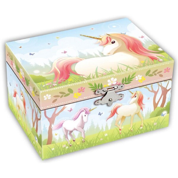 Russell Collection - Electra Unicorn Musical Jewellery Box