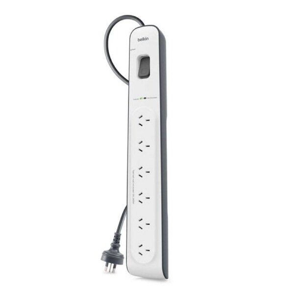 Belkin BSV603 6-Outlet 2-Meter Surge Protection Power Board