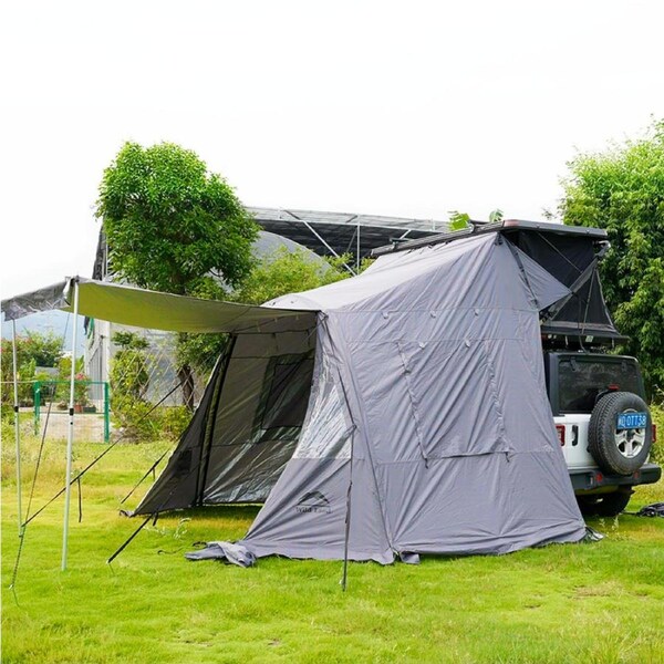 Wild Land 4WD Camping Roof Tent Extension Car Side Awning Annex for Rock Cruiser