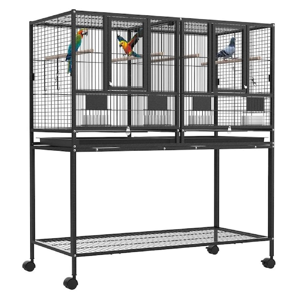 Advwin 2in1 Large Bird Cage Parrot Aviary