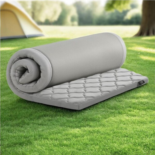 Giselle 5cm Foldable Mattress Folding Mattresses Camping Mat Single