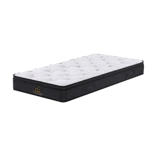 Divano Bedding 21cm Mattress Pillow Top Bonnell Spring Single