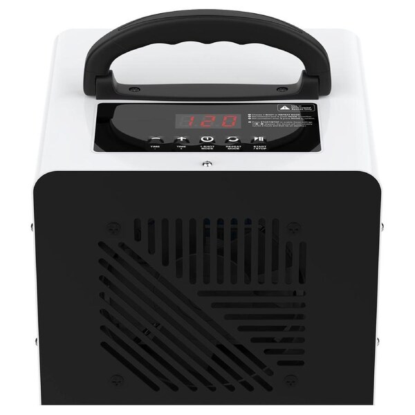 Oppsbuy 60000mg/h Lightweight Ozone Generator 4 Modes O? Digital Air Purifier Machine with LCD Display