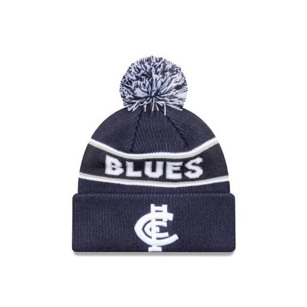AFL Team Colours Beanie - Carlton Blues - Adult - Unisex - Hat